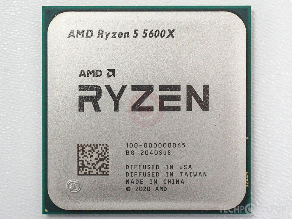 پردازنده مرکزی ای ام دی مدل AMD Ryzen 5 5600X Tray