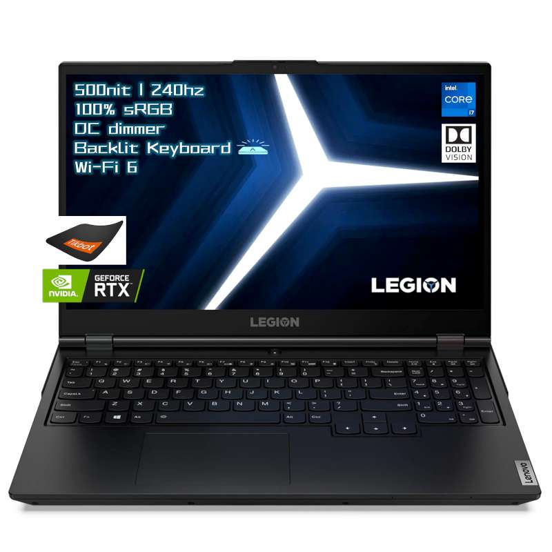 لپ تاپ لنوو مدل Lenovo Legion 5 i7 16GB 512SSD 8GB