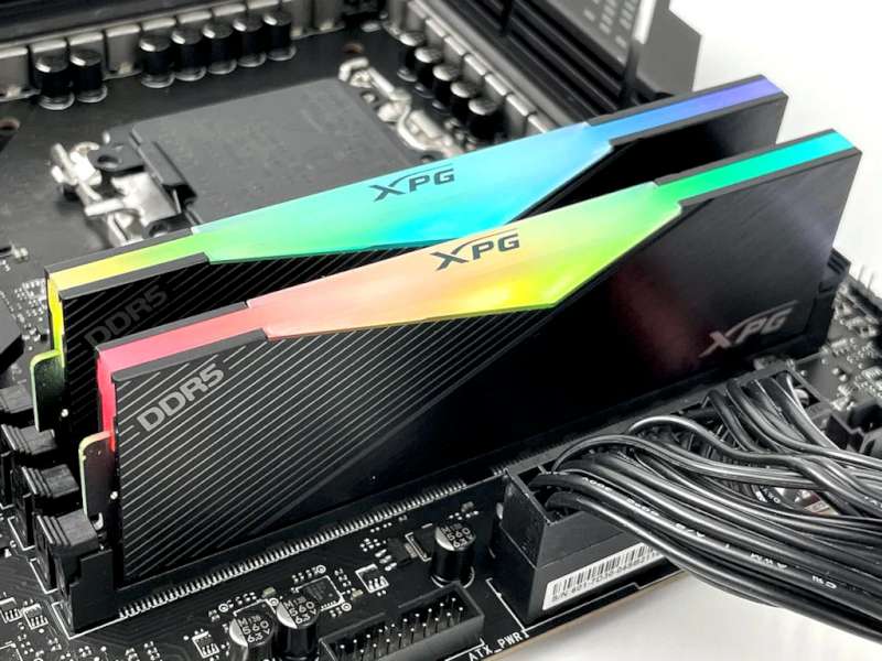  حافظه رم دسکتاپ ایکس پی جی مدل XPG LANCER RGB 32GB DDR5 5200Mhz Dual 